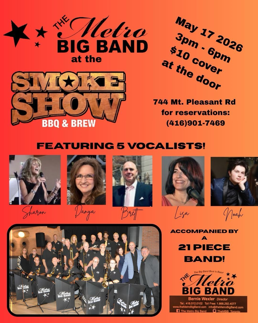 The Metro Big Band at The Smokeshow