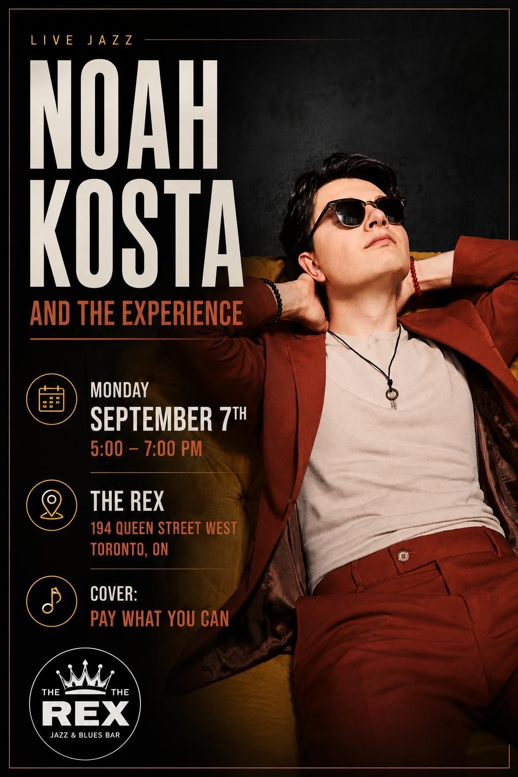 Noah Kosta and The Experience at The Rex