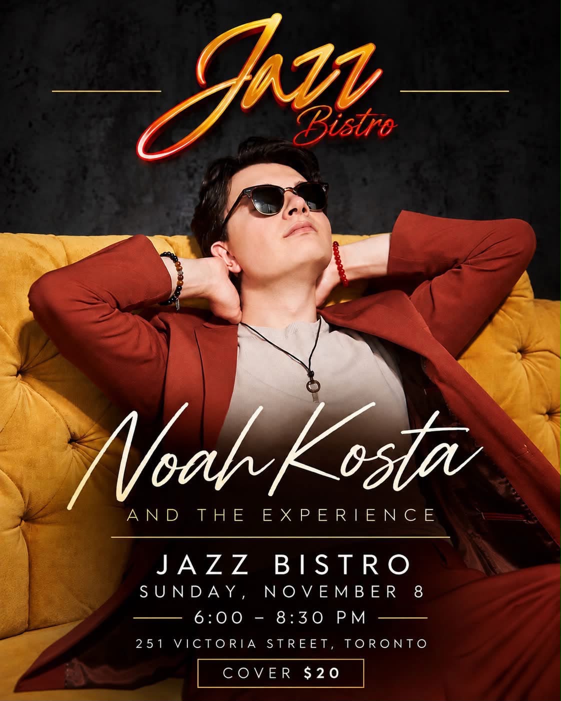 Noah Kosta and The Experience at The Jazz Bistro